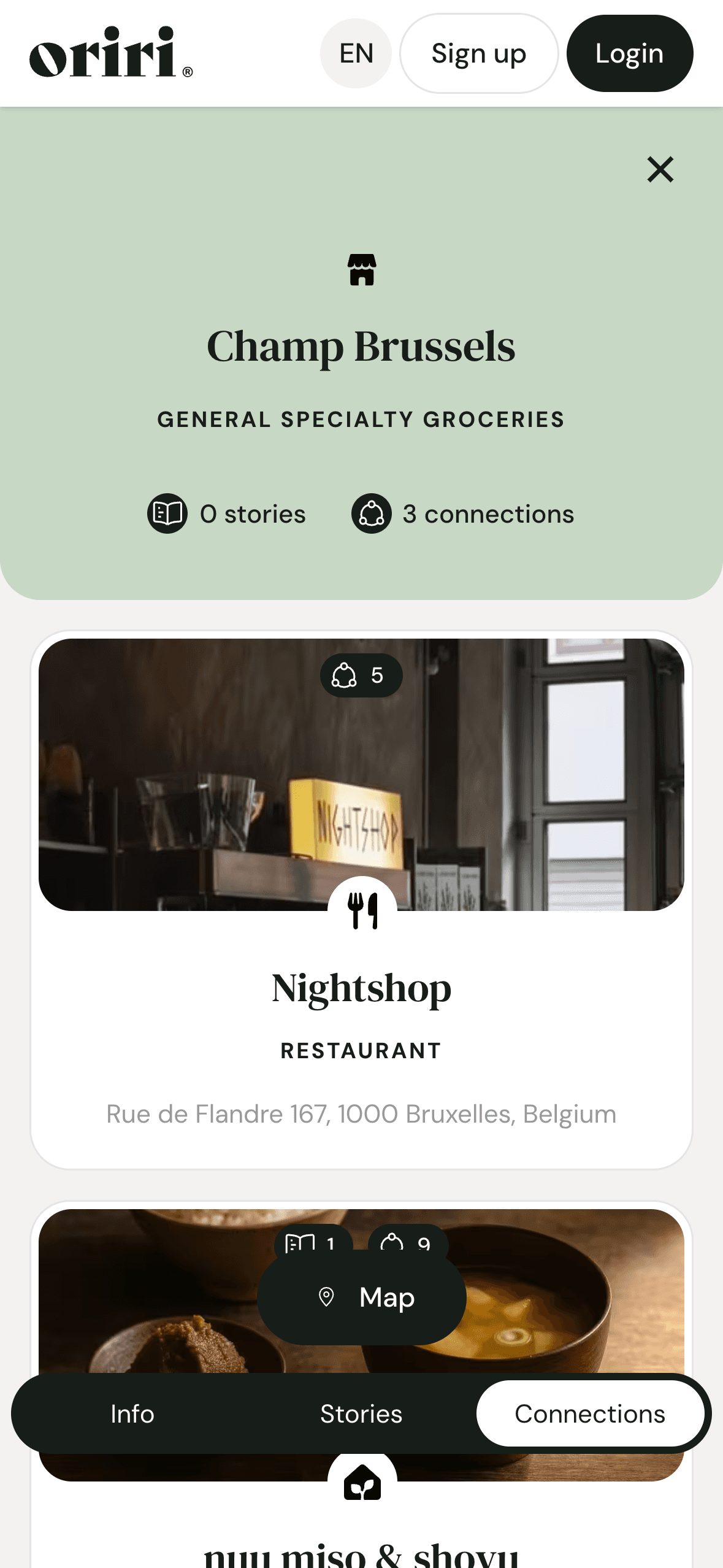 Présentez votre réseau. Faites de vos producteurs une partie de l'histoire de votre épicerie fine.