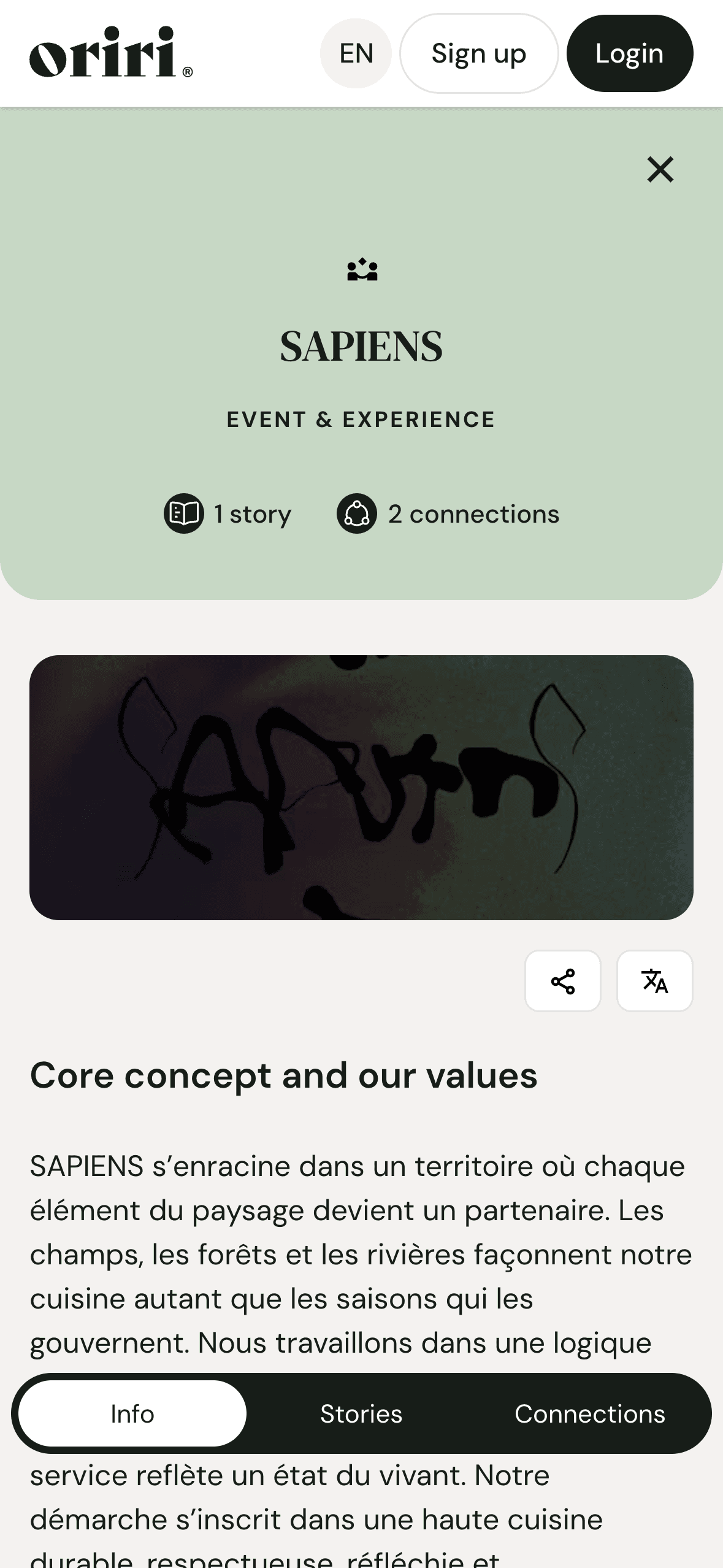 Créer un profil partenaire à service complet. Partagez votre histoire, vos services et votre philosophie.